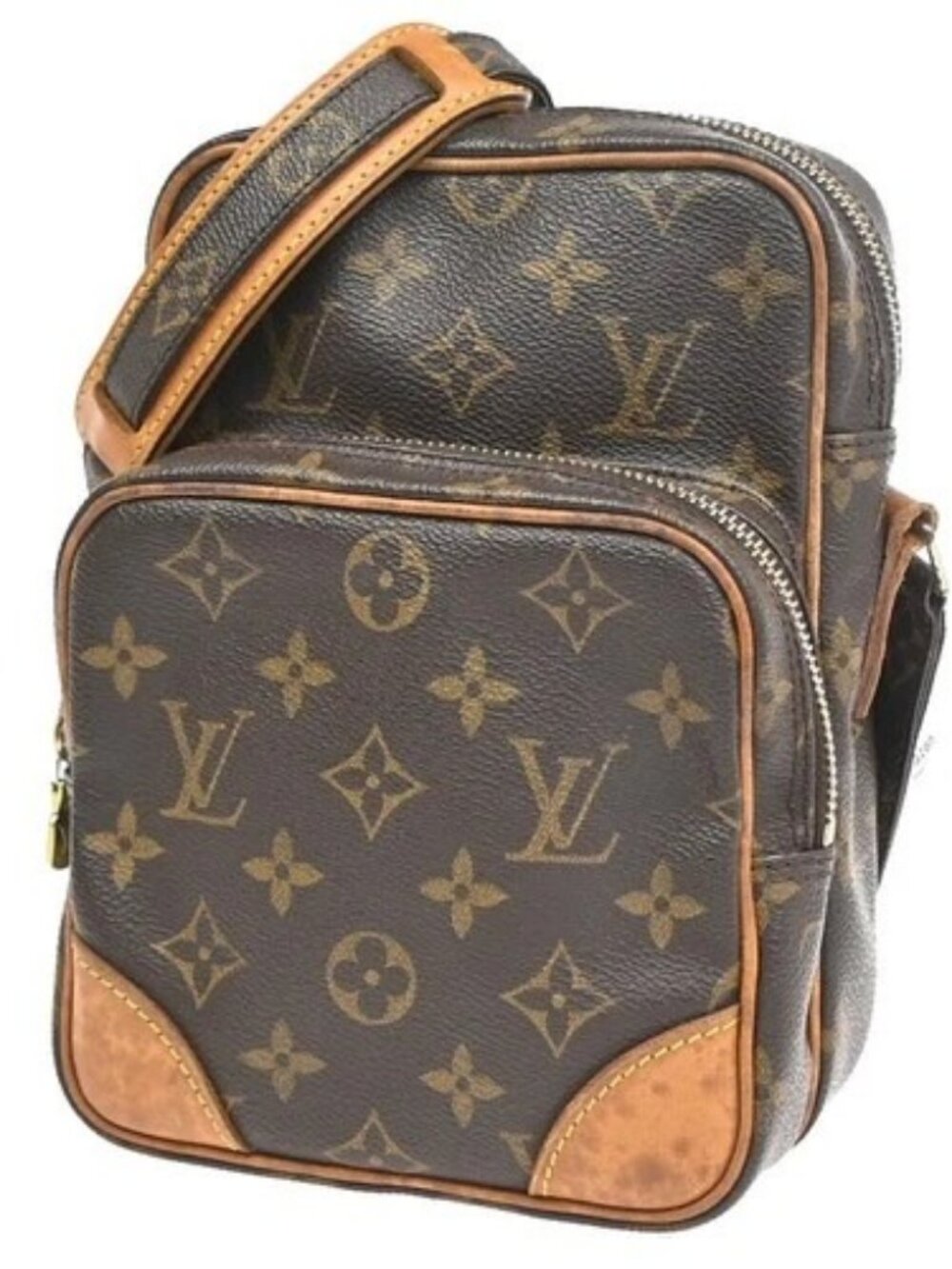 LOUIS VUITTON Amazon Crossbody Shoulder Bag Monogram Leather BN M45236 39PA296